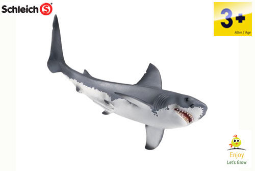 Schleich 14700 Great White Shark 16 cm Series Water Animals – Early  Learning Shop
